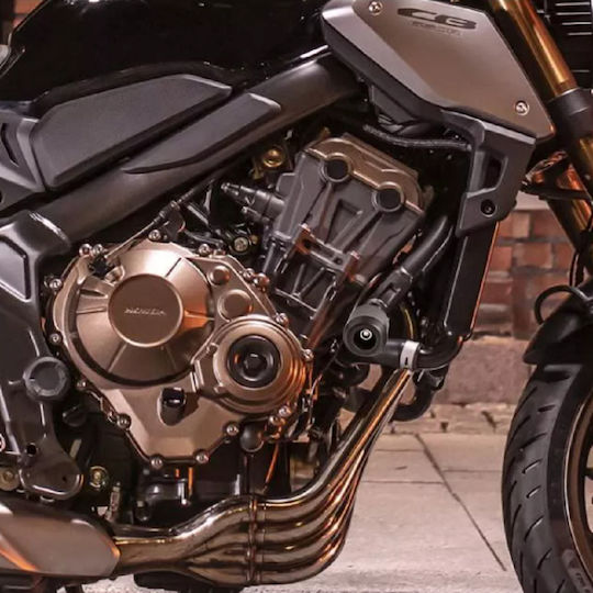 Honda Προστατευτικά Μανιτάρια Πλαισίου Μοτοσυκλέτας XX-2964-BLK
