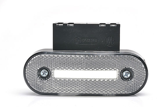Neon-Led Truck Volume Side White Was 12 / 24v Adr Support Base Ip 6668