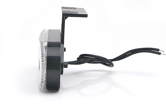 Neon-Led Truck Volume Side White Was 12 / 24v Adr Support Base Ip 6668