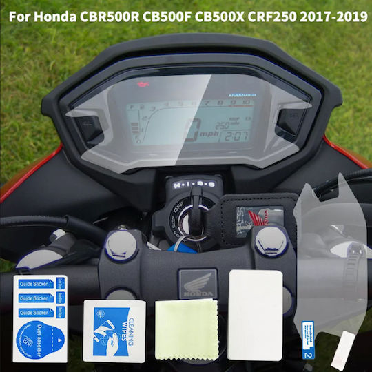 Dashboard Protection Film Honda Cbr500r Cb500f Cb500x Crf250l Crf250 Rally 2017 2018 2019