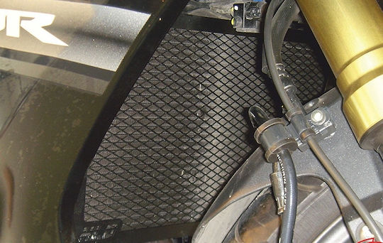C-Racer Προστατευτικό Ψυγείου Μοτοσυκλέτας Μαύρο