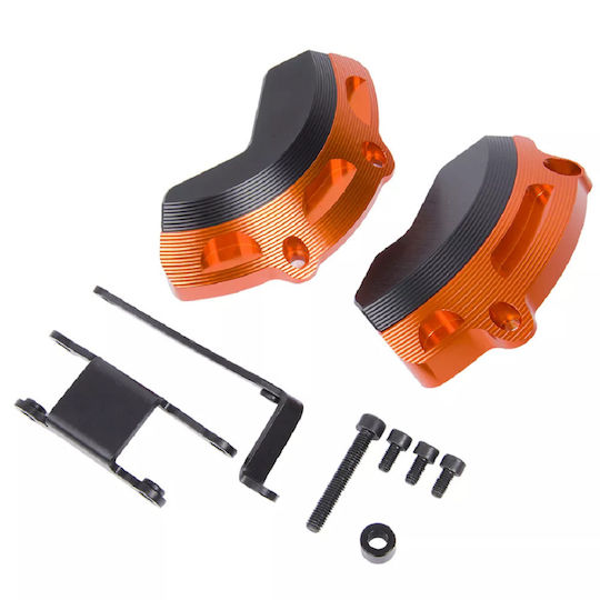 Motorcycle Engine Cover Protector KTM 790 Duke Orange