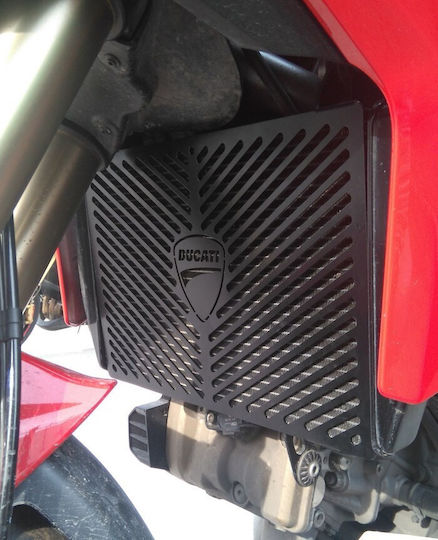 1200 2010-2014 Motorcycle Radiator Protector Ducati Multistrada Black