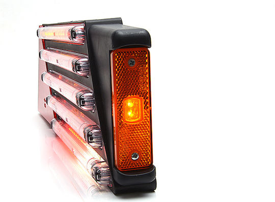 WAS LED Car Towing & Trailer Light with Screws 12 / 24V 1pc