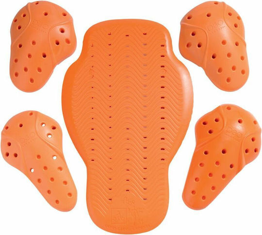 Icon Icon Motorrad-Reitschutz Rückenprotektor Orange Farbe