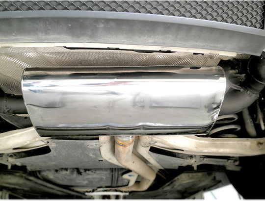 Americat Exhaust End Placement for Mercedes Benz