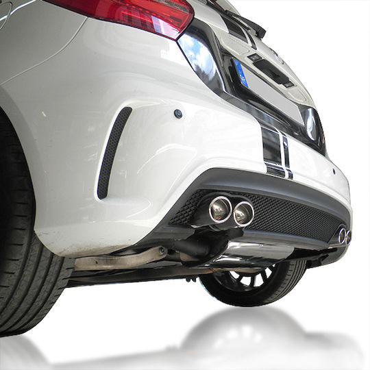 Americat Exhaust End Placement for Mercedes Benz