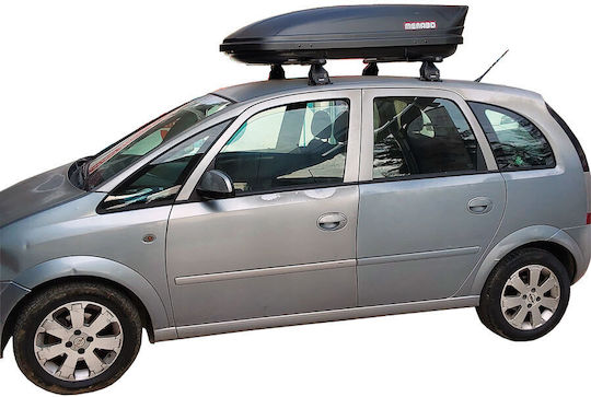 Menabo Roof Bars Metallic Roof box Kit 2003-2009 (with Roof Rack Legs)