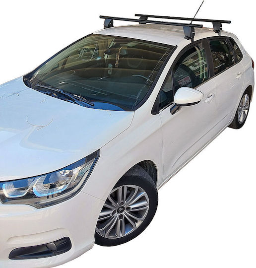 Menabo Roof box Kit 2010-2018 (with Roof Rack Legs) Black