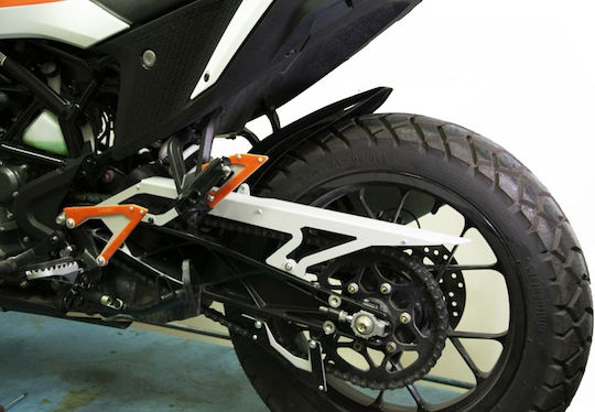 C-Racer Отзад Задно Крило на Мотоциклет за KTM 390 Приключение Черен 1бр