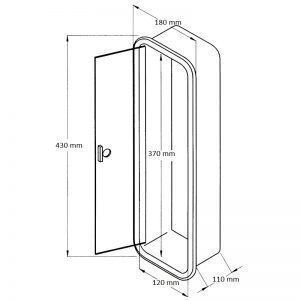 Cabinet Transparent Door