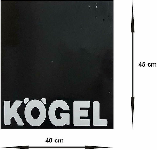 Car Mudguards Kogel 40x45cm