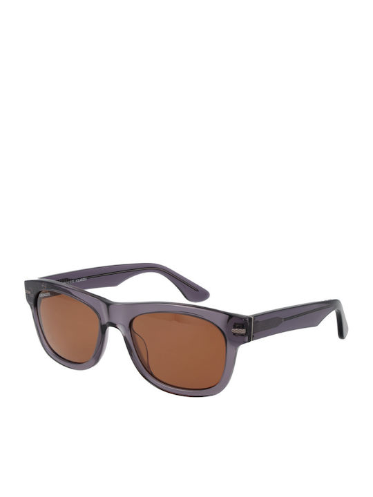 Serengeti Foyt Unisex Γυαλιά Ηλίου με Γκρι Κοκκάλινο Σκελετό και Ροζ Φακό SS549003