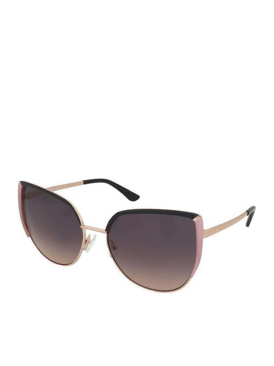 Guess Unisex Ochelari de soare cu Roz Cadru și Roz Lentilă