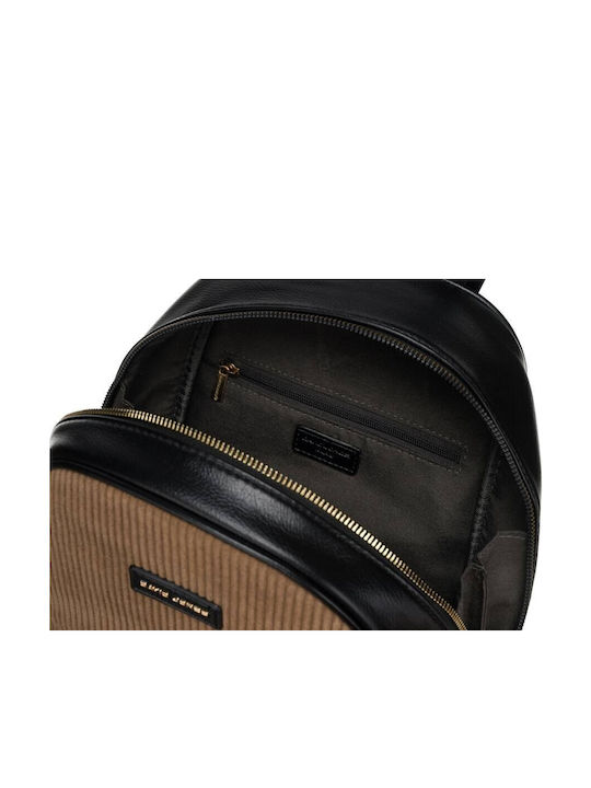 De piele Geantă de damă Rucsac Neagră