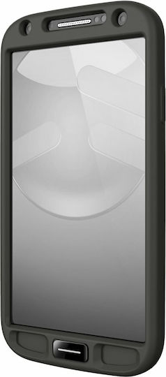 SwitchEasy Colors Back Cover Silicon / Plastic Negru (Galaxy S4)