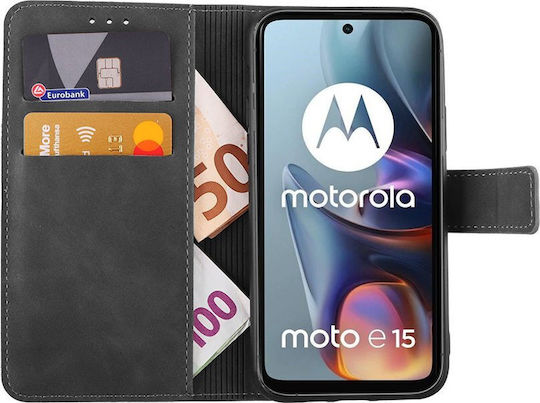 Lime Buchen Sie Synthetisches Leder / Silikon Gray (Motorola Moto E15)