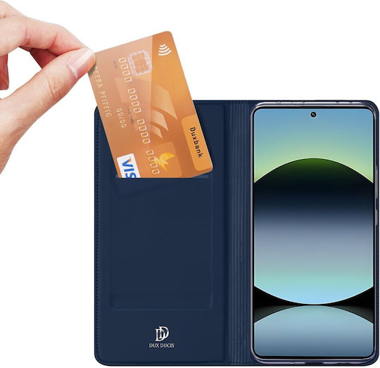 Dux Ducis Skin Pro Series Book Δερματίνης / Σιλικόνης Μπλε (Redmi Note 14S)