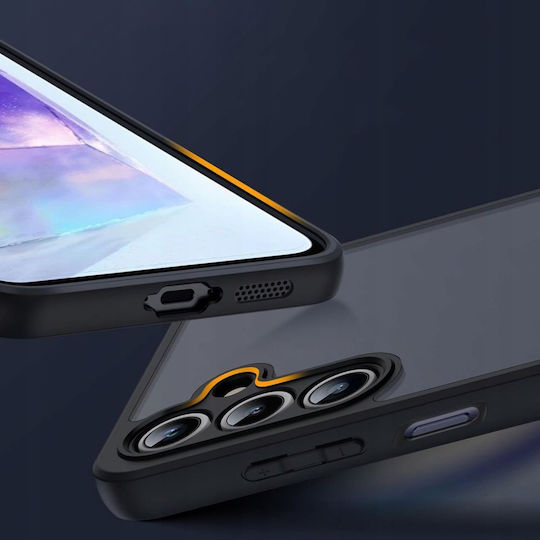 Tech-Protect Задна корица Силикон / Пластмаса Черен (Samsung Galaxy M35 5G, Tech-Protect)
