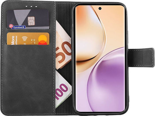 Lime Book Δερματίνης / Σιλικόνης Γκρι (Realme 14 Pro)