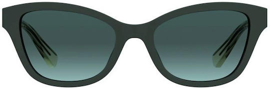 Moschino Copii Plastic Rame Ochelari Fluture cu Clip On Verde MOL657/C/TN 1ED
