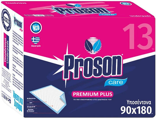 Proson Proson Care Υποσέντονα Ακράτειας Νo4 90x180cm 13τμχ