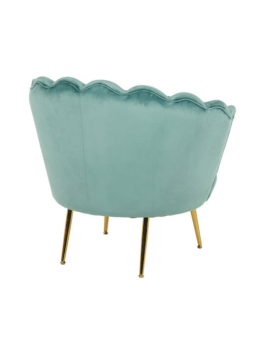 Daimon Catifelat Pistachio-gold 79x74x78cm