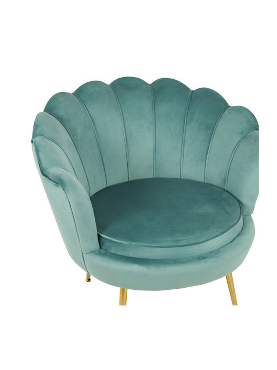 Daimon Catifelat Pistachio-gold 79x74x78cm