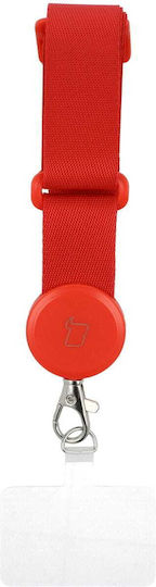 Bizon Accessories Phone Strap Leash Dragonfly Red