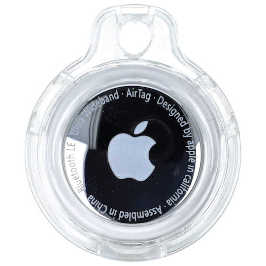 Bizon Case Locator Keychain Apple Airtag Transparent
