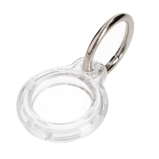 Bizon Case Locator Keychain Apple Airtag Transparent