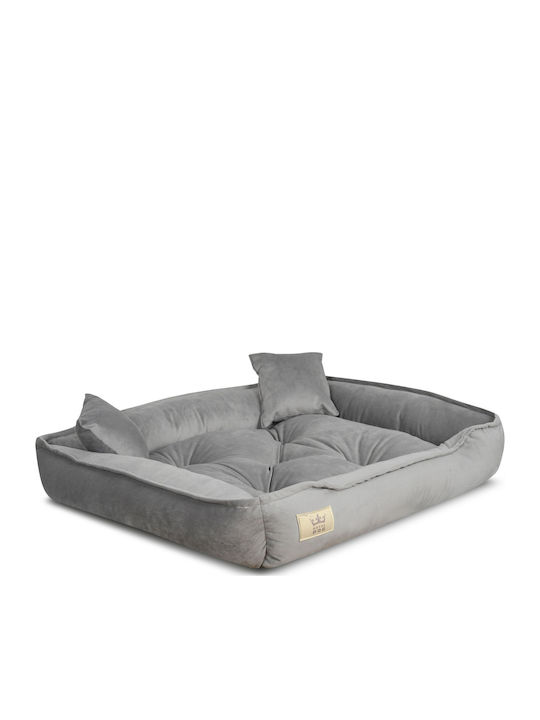 AIO Factory Диван Легло за куче Сив 100x75см.
