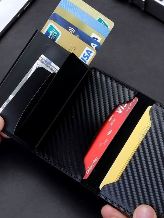 Herren Geldbörse mit RFID Schwarz