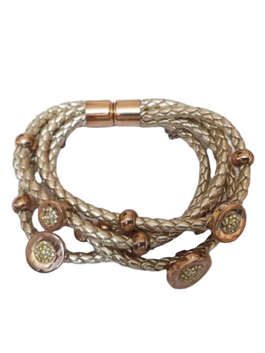 One Jewellery Γυναικείο Βραχιόλι από Δέρμα