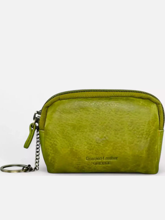 Leder Schlüsselhalter Calfnero 8023w Limette