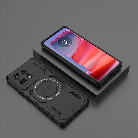 Techsuit Back Cover Plastic Black (Motorola Edge 50 Pro)