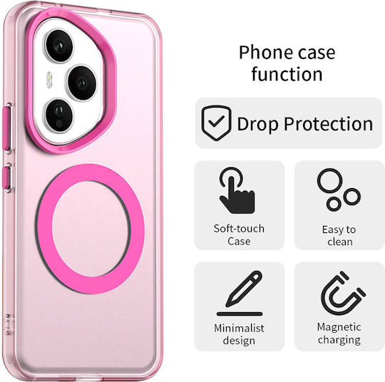 Techsuit Back Cover Silicon Roz (Honor 400 Pro)