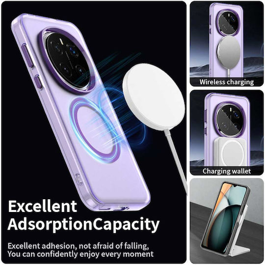 Techsuit Back Cover Πλαστικό / Σιλικόνης Μωβ (Honor Magic7 Pro)