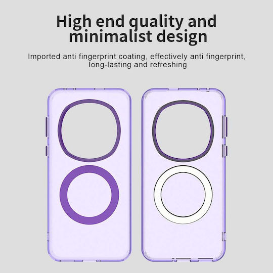 Techsuit Back Cover Πλαστικό / Σιλικόνης Μωβ (Honor Magic7 Pro)