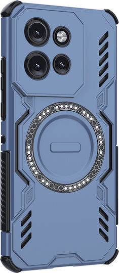 Techsuit Back Cover Plastic Blue (Motorola Edge 50 Neo / Edge 60 Neo)