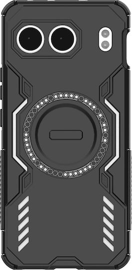 Techsuit Задна корица Пластмаса Черен (OnePlus Nord 4)