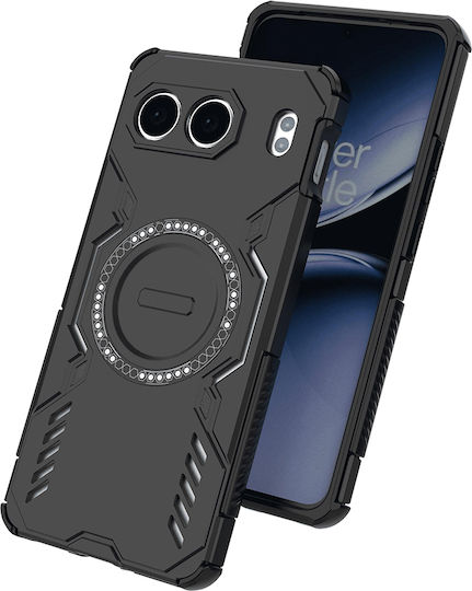 Techsuit Задна корица Пластмаса Черен (OnePlus Nord 4)