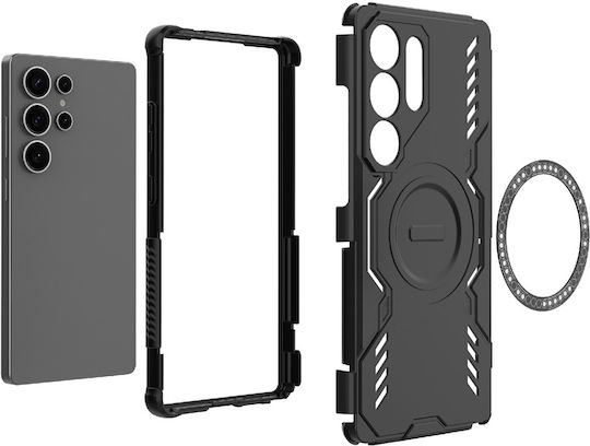 Techsuit Back Cover Plastic Blue (Galaxy S25 Ultra)