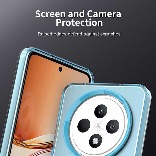 Techsuit Back Cover Σιλικόνης Μπλε (Galaxy A40Oppo A60)