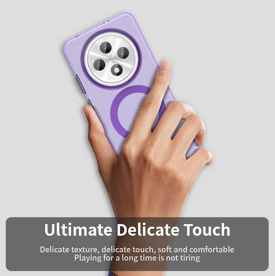 Techsuit Back Cover Σιλικόνης Μωβ (Oppo Reno12 F / FS)