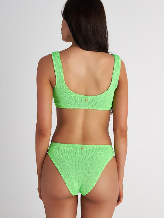 SugarFree Top De Bikini Sutien Sport Verde