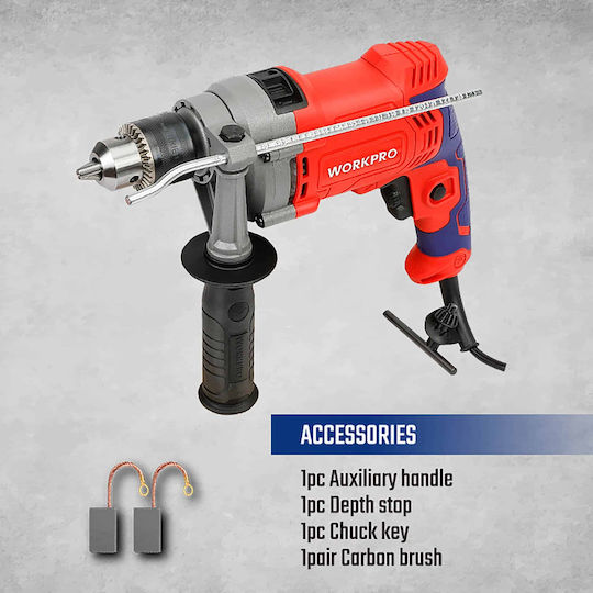 WorkPro Cu impact Burghiu 1050W