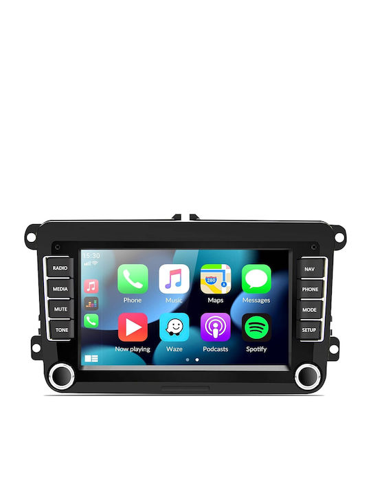 Navigație Android 4GB RAM CarPlay Android și Auto Ecran 7 Inch Pentru Volkswagen VW Golf 5 Golf 6 Passat B6 B7 Polo Jetta Eos T5 Touran Sharan Caddy Skoda Octavia 2 Superb Seat Leon