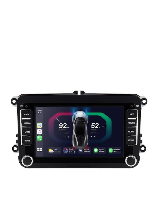 Navigație Android 4GB RAM CarPlay Android și Auto Ecran 7 Inch Pentru Volkswagen VW Golf 5 Golf 6 Passat B6 B7 Polo Jetta Eos T5 Touran Sharan Caddy Skoda Octavia 2 Superb Seat Leon