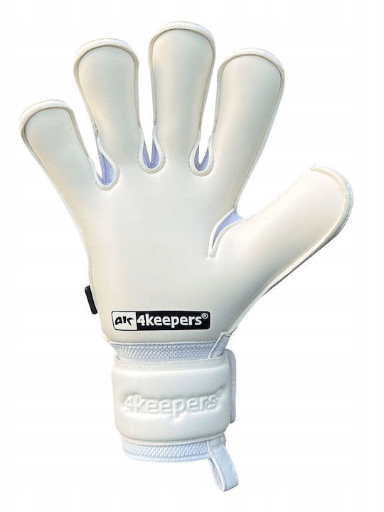 4Keepers Champ Carbo Adults Goalkeeper Gloves White